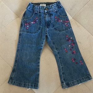 Oshkosh blue jeans.  Size 24 months